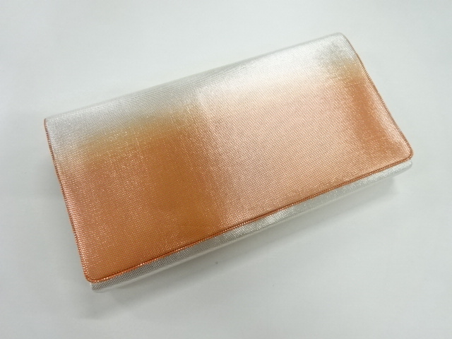 JAPANESE KIMONO / VINTAGE BAG / SAGANISHIKI / BOKASHI PATTERN